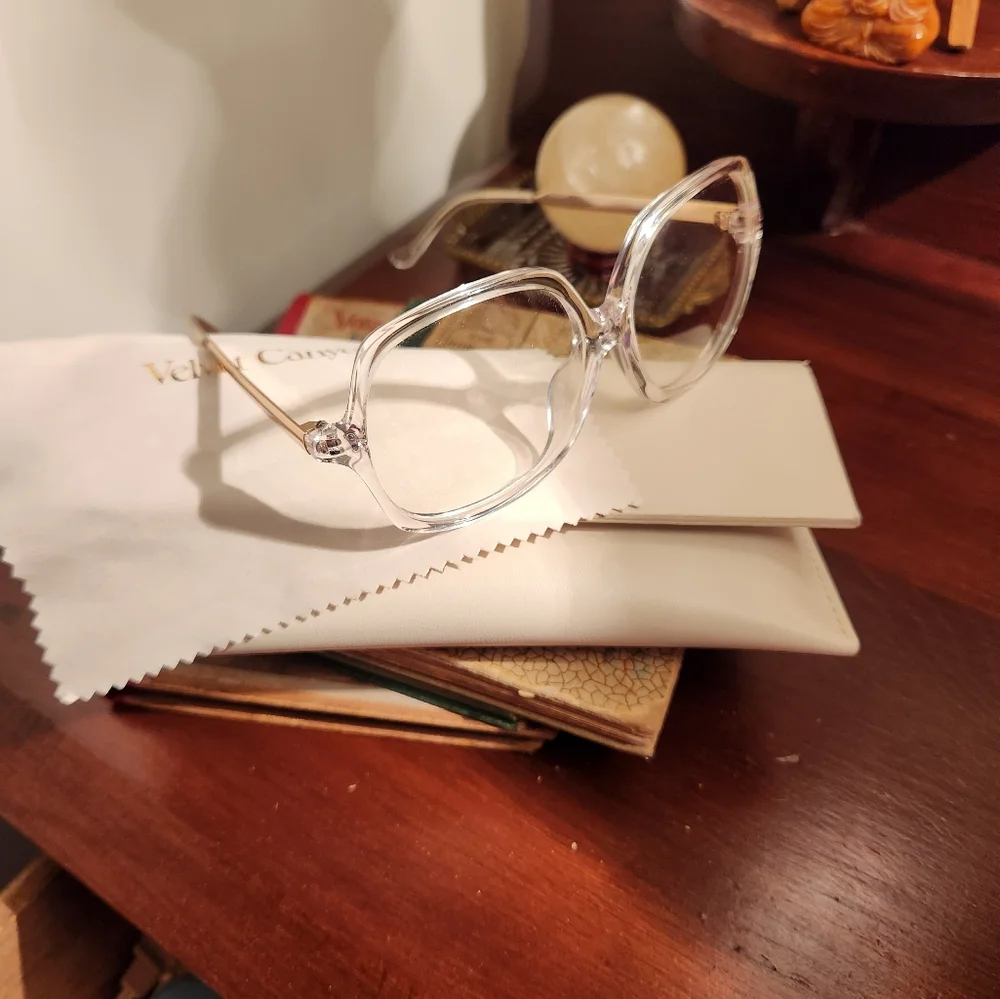 Elegant Transparent Square Glasses - Picture 1 of 6